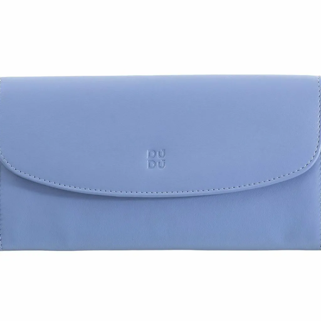 New DuDu Colorful Gandia Geldbörse RFID Leder 19 cm pastellblau