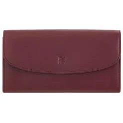 Discount DuDu Colorful Gandia Geldbörse RFID Leder 19 cm burgundy
