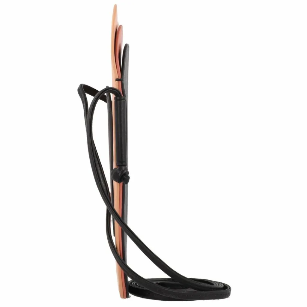 Outlet DuDu Colorful Minorca Handytasche Leder 12 cm schwarz