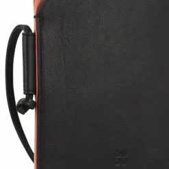 Outlet DuDu Colorful Minorca Handytasche Leder 12 cm schwarz