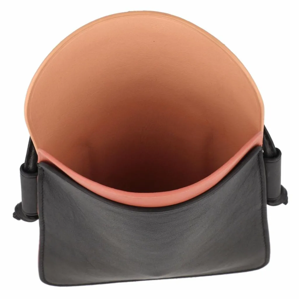 Outlet DuDu Colorful Minorca Handytasche Leder 12 cm schwarz