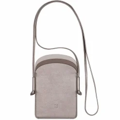 DuDu Handytaschen<Colorful Minorca Handytasche Leder 12 cm silber