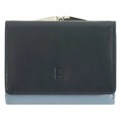 Online DuDu Corsica Geldbörse RFID Schutz Leder 11 cm navy