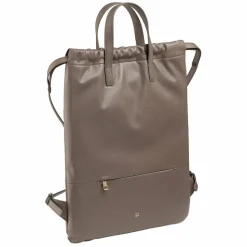 Clearance DuDu Ellesmere City Rucksack Leder 44 cm taupe