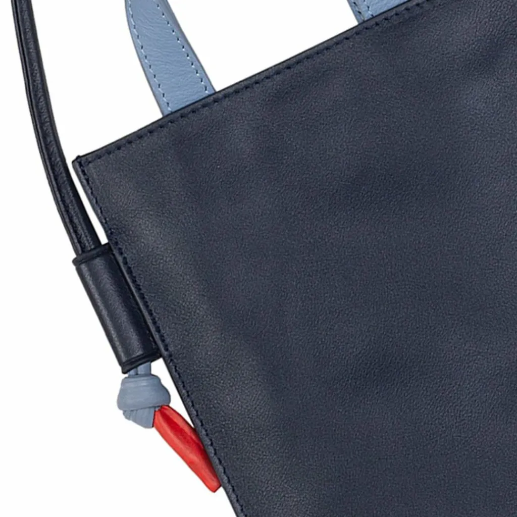 Best DuDu Faro Handytasche Leder 13 cm navy