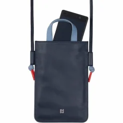 Best DuDu Faro Handytasche Leder 13 cm navy
