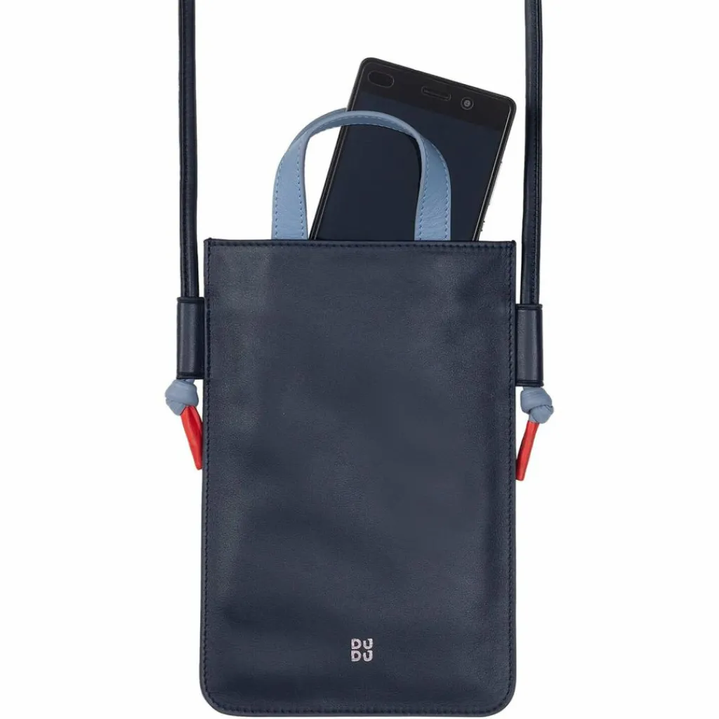 Best DuDu Faro Handytasche Leder 13 cm navy