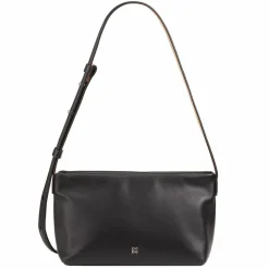 DuDu Umhängetaschen<Fiji Umhängetasche Leder 27 cm schwarz rose