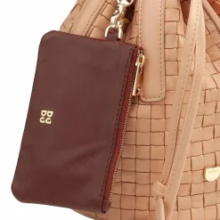 DuDu Umhängetaschen|Beuteltaschen<Filicudi Beuteltasche Leder 14 cm blush rose