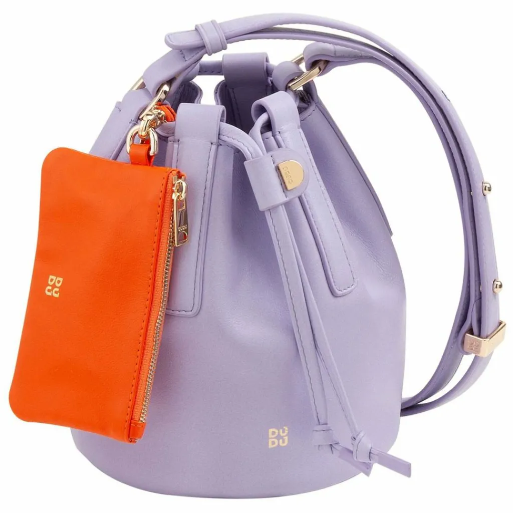 DuDu Beuteltaschen|Umhängetaschen<Filicudi Beuteltasche Leder 14 cm provence lilac