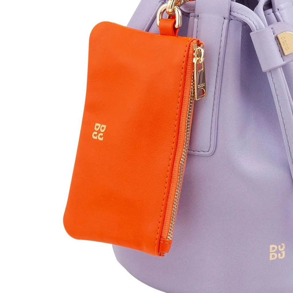 DuDu Beuteltaschen|Umhängetaschen<Filicudi Beuteltasche Leder 14 cm provence lilac