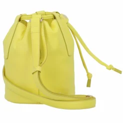DuDu Beuteltaschen|Umhängetaschen<Filicudi Beuteltasche Leder 14 cm citrus yellow