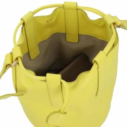 DuDu Beuteltaschen|Umhängetaschen<Filicudi Beuteltasche Leder 14 cm citrus yellow