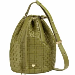 Best DuDu Filicudi M. Beuteltasche Leder 19 cm olive