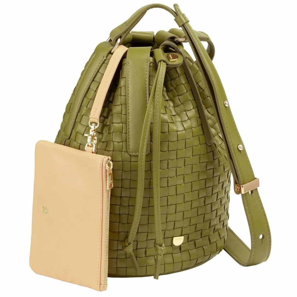 Best DuDu Filicudi M. Beuteltasche Leder 19 cm olive