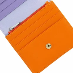 Clearance DuDu Flores Geldbörse Leder 10 cm provence lilac