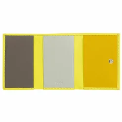 DuDu Herrengeldbörsen Querformat<Geldbörse Leder 10 cm citrus yellow