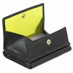 DuDu Herrengeldbörsen Querformat<Geldbörse Leder 10 cm black pop