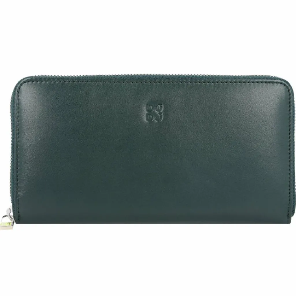 DuDu Herrengeldbörsen Querformat|Damengeldbörsen Querformat<Geldbörse Leder 19 cm mangrove