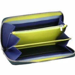 DuDu Herrengeldbörsen Querformat|Damengeldbörsen Querformat<Geldbörse Leder 19 cm mangrove