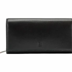 Best DuDu Geldbörse Leder 19 cm schwarz