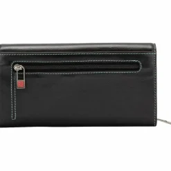 Best DuDu Geldbörse Leder 19 cm schwarz