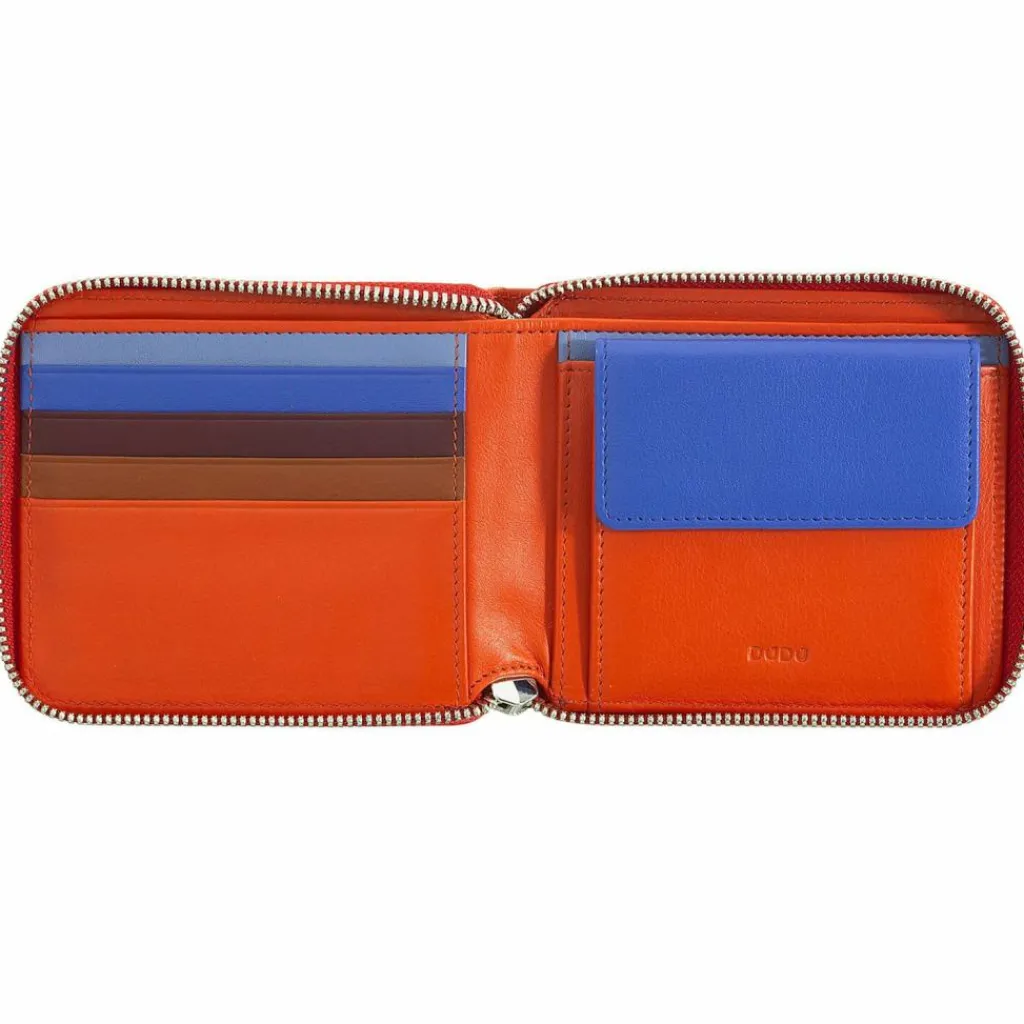 Clearance DuDu Geldbörse Leder 11 cm pumpkin