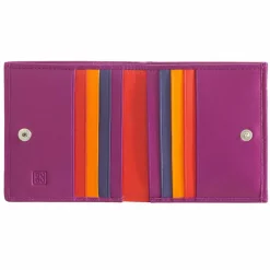 DuDu Herrengeldbörsen Hochformat|Damengeldbörsen Hochformat<Geldbörse Leder 9,5 cm fuchsia