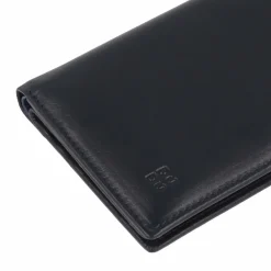 Discount DuDu Geldbörse RFID Leder 9,5 cm navy