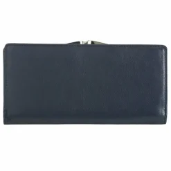 Sale DuDu Geldbörse RFID Schutz Leder 19.5 cm navy