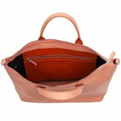 Discount DuDu Halmahera Shopper Tasche Leder 40 cm flamingo pink
