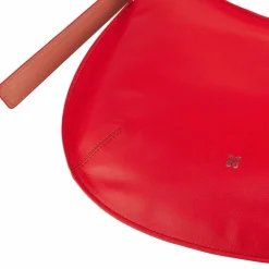 DuDu Henkeltaschen|Schultertaschen<Hispani Schultertasche Leder 34 cm red flame