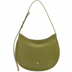 DuDu Schultertaschen|Henkeltaschen<Hispani Schultertasche Leder 34 cm olive