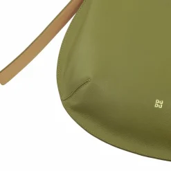 DuDu Schultertaschen|Henkeltaschen<Hispani Schultertasche Leder 34 cm olive