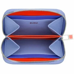 Sale DuDu Hokkaido Geldbörse Leder 10 cm pastellblau