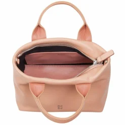 Best DuDu Ibiza Handtasche Leder 22 cm puder rosa