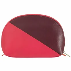 Best DuDu Malaga Kosmetiktasche Leder 20 cm raspberry