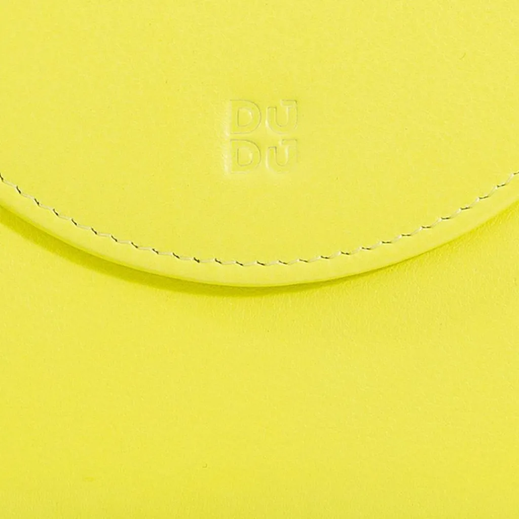 Outlet DuDu Malaita Geldbörse Leder 11 cm citrus yellow