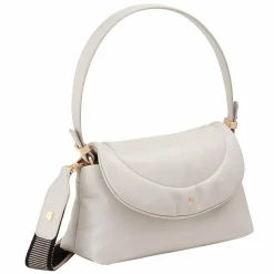 DuDu Schultertaschen<Melville Schultertasche Leder 29 cm pearl
