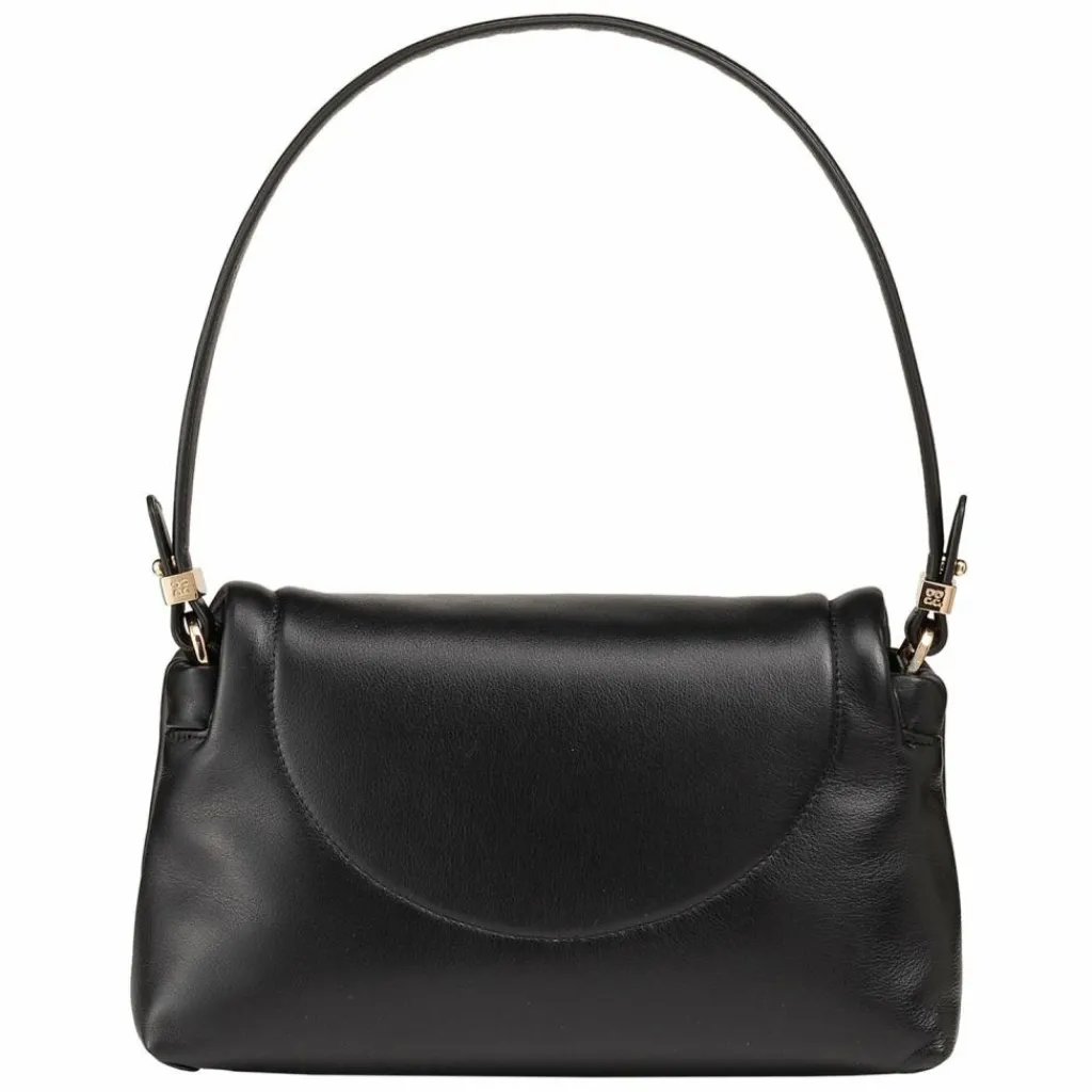 DuDu Schultertaschen<Melville Schultertasche Leder 29 cm black