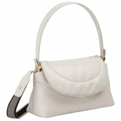 DuDu Schultertaschen<Melville Schultertasche Leder 31 cm pearl