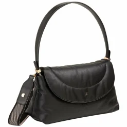 DuDu Schultertaschen<Melville Schultertasche Leder 31 cm black