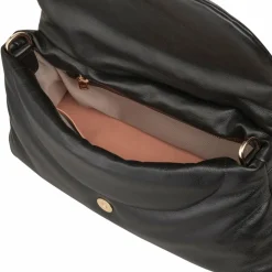 DuDu Schultertaschen<Melville Schultertasche Leder 31 cm black