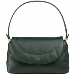 Outlet DuDu Melville Schultertasche Leder 31 cm mangrove