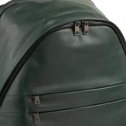 New DuDu New York Daypack Leder 41 cm Laptopfach mangrove