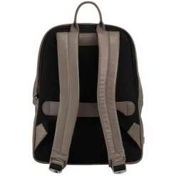 Best DuDu New York Daypack Leder 41 cm Laptopfach taupe
