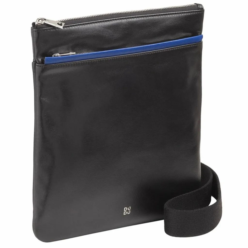 DuDu Umhängetaschen<Panay Umhängetasche Leder 24 cm schwarz