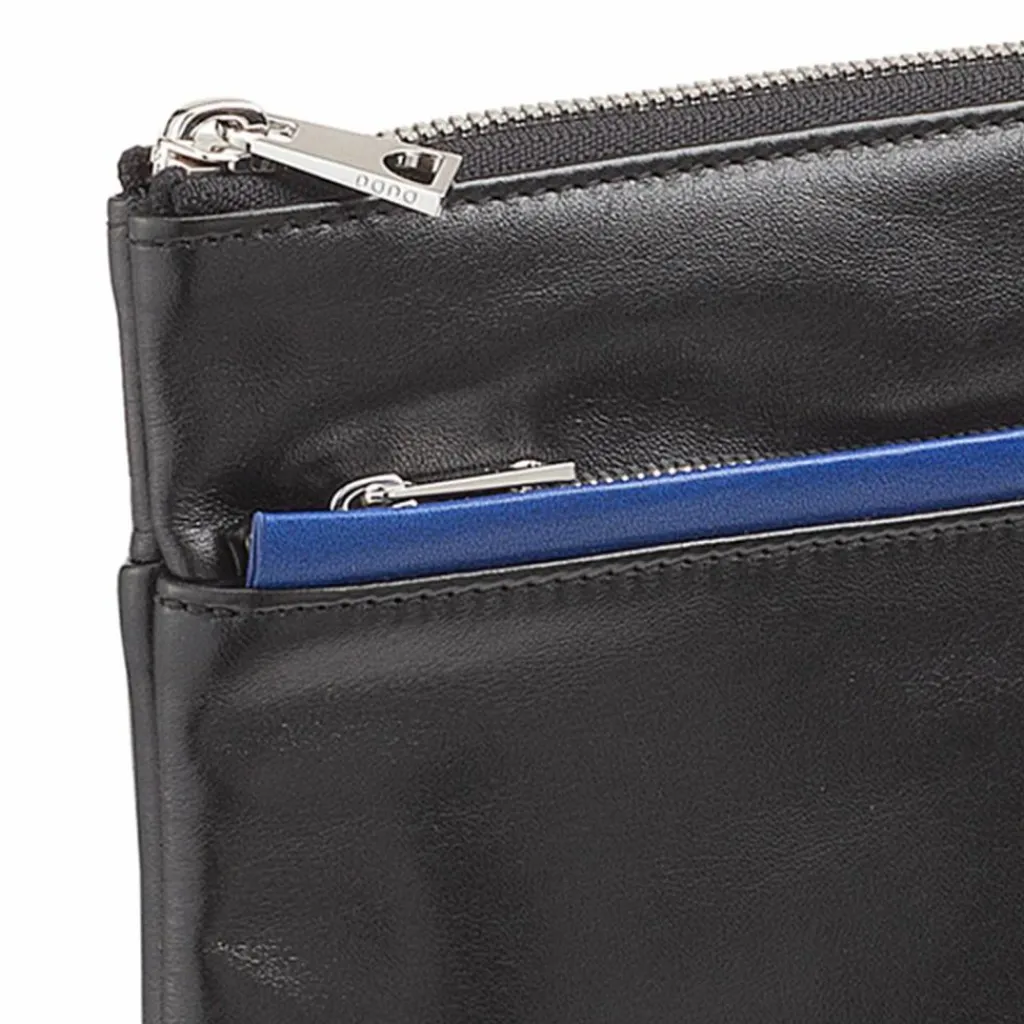 DuDu Umhängetaschen<Panay Umhängetasche Leder 24 cm schwarz