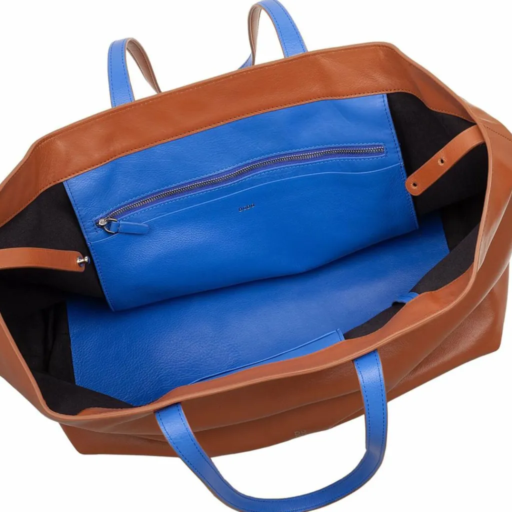 Discount DuDu Pauline Shopper Tasche Leder 36 cm cannella