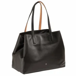 Online DuDu Pauline Shopper Tasche Leder 36 cm black